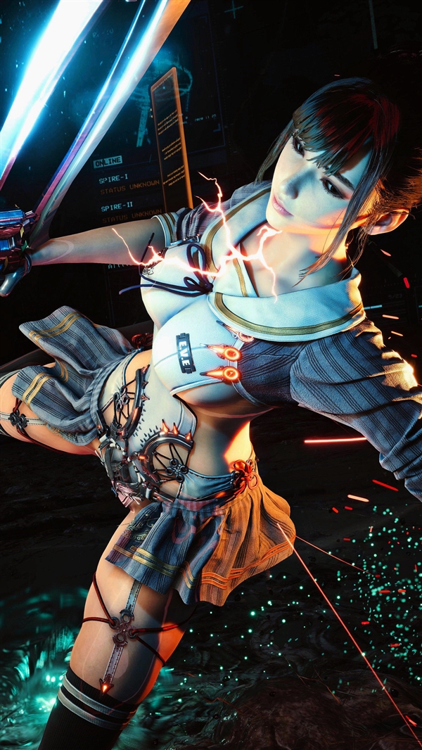 《剑星》游戏摄影分享:解锁伊芙的万种风情