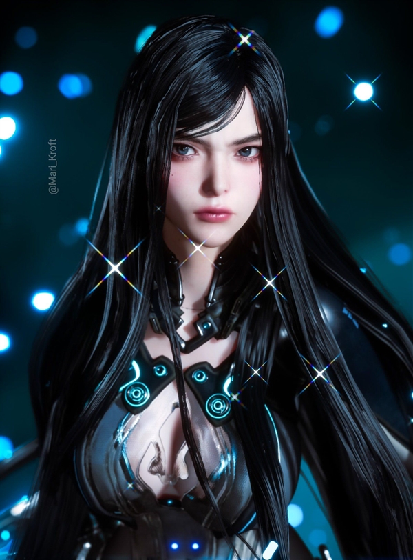 《剑星》游戏摄影分享:解锁伊芙的万种风情