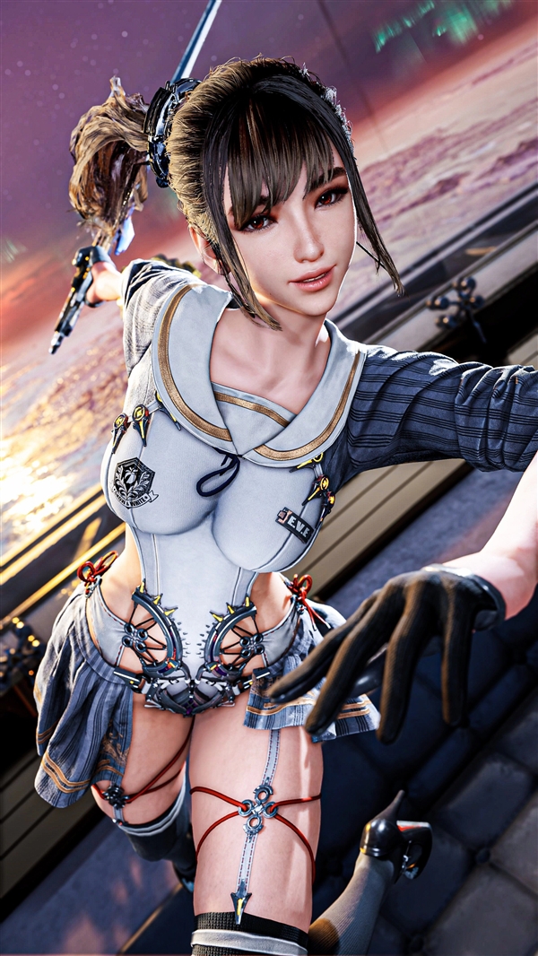 《剑星》游戏摄影分享:解锁伊芙的万种风情