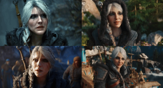 《巫师4》希里脸部建模直接复制《巫师3》:怪不得这么美