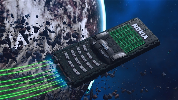 防御程度拉满:《无人深空》玩家打造“诺基亚手机”奇葩飞船