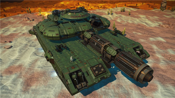 防御程度拉满:《无人深空》玩家打造“诺基亚手机”奇葩飞船